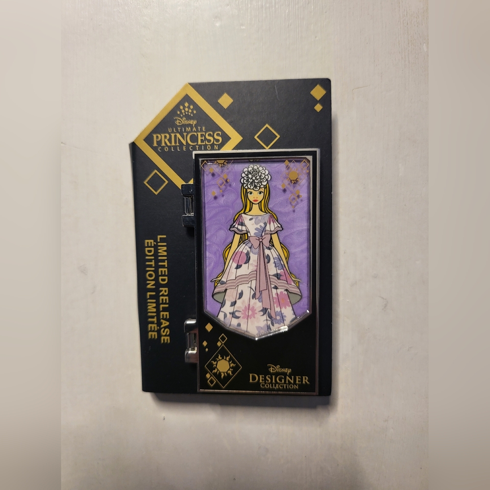 Rapunzel Disney Ultimate Princess Designer Doll Collection Hinged Pin Limited